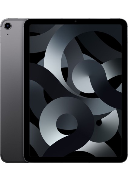 iPad Air 5. Nesil 10.9" 64GB Wi-Fi Cellular Tablet - MM6R3TU/A Uzay Grisi