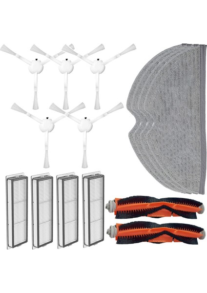 Xiaomi Uyumlu Mijia 1t Robot Süpürge Yenileme Aksesuar ve Bakım Seti