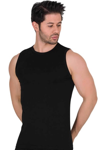 Erkek Modal Likralı 0 Yaka Kolsuz Atlet 1039 - 3 Adet fiyatları