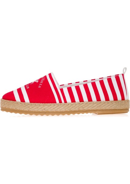 Kırmızı Espadril Kadın Spor Ayakkabı