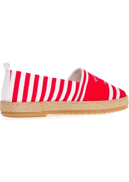 Kırmızı Espadril Kadın Spor Ayakkabı