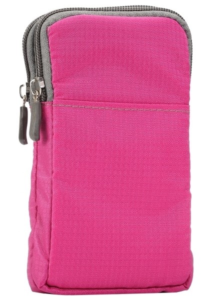 6.3-6.9 Inç Telefonlar Için Elastik Kemer Halkalı Spor Bel Çantası - Rose (Yurt Dışından) fiyatları