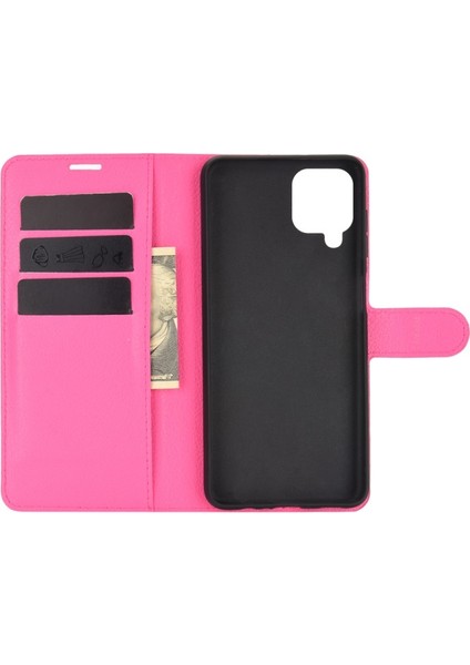 Samsung Galaxy A12 / M12 Için Cüzdan Tasarım Telefon Koruyucu Kılıf (Yurt Dışından) modelleri