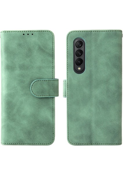 Samsung Galaxy Z Fold3 5g Için Deri Telefon Kılıfı (Yurt Dışından)