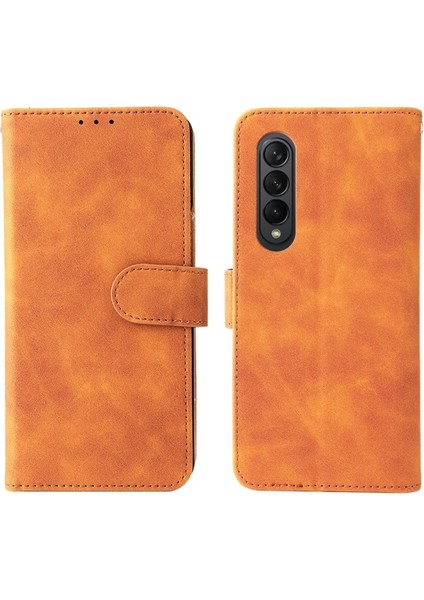 Samsung Galaxy Z Fold3 5g Için Deri Telefon Kılıfı (Yurt Dışından)