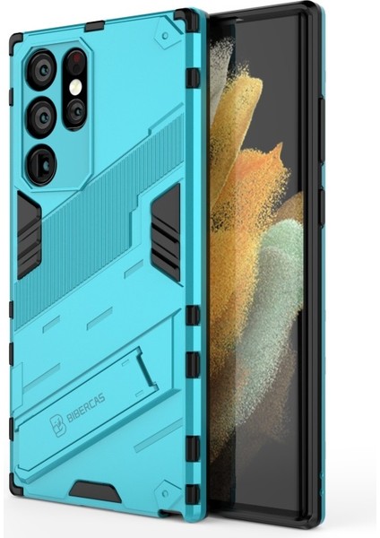 Samsung Galaxy S22 Ultra Için Darbeye Dayanıklı Tpu Plus Pc Telefon Kılıfı (Yurt Dışından)