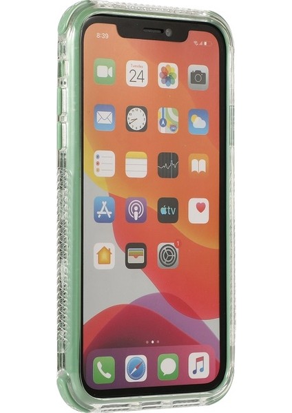 Apple iPhone 12 Pro Max Için Sert Pc + Tpu Çıkarılabilir Koruyucu Telefon Kılıfı - Yeşil (Yurt Dışından) modelleri