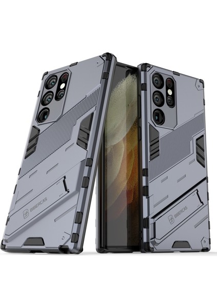 Samsung Galaxy S22 Ultra Için Darbeye Dayanıklı Tpu Plus Pc Telefon Kılıfı (Yurt Dışından)