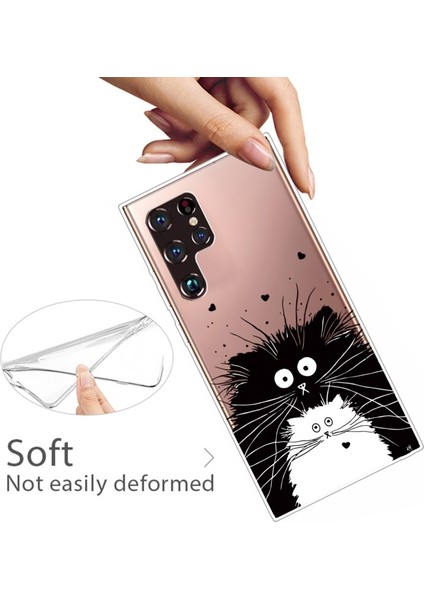 Samsung Galaxy S22 Ultra Için Desen Baskılı Yumuşak Tpu Telefon Kılıfı (Yurt Dışından) fiyatları