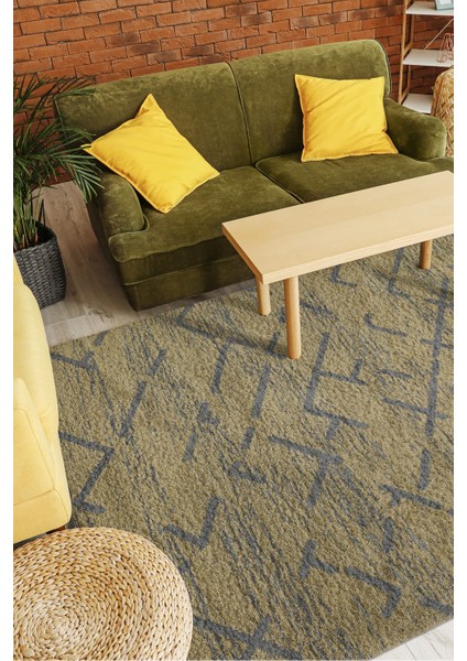 Louis Casa Mona 431S Sarı 200X300 Çift Taraflı Kilim ~ 6 M2