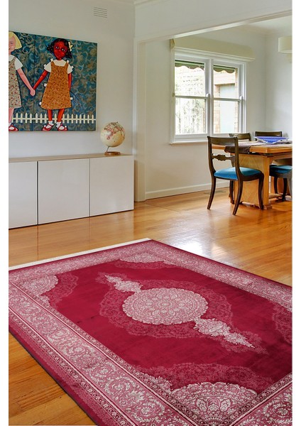 Pers Bambu 16666A Kırmızı 160X230 Halı ~ 3.68 M2