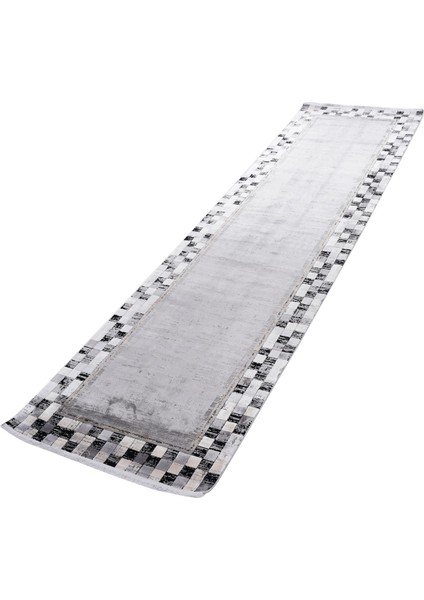 Cornelia Bambu 20114A Gri / Siyah 80X300 Yolluk Halı ~ 2.4 M2 indirimleri