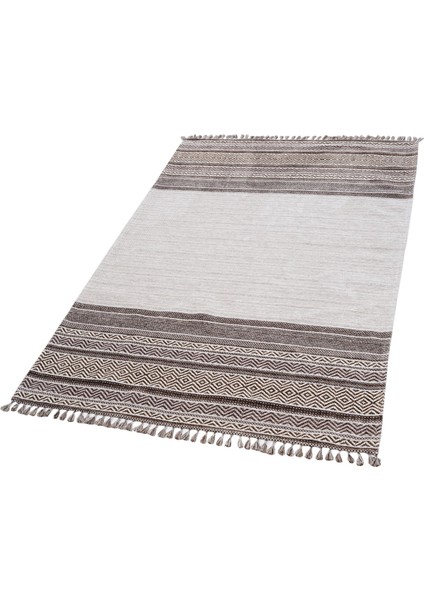 Handy Kilim KLM01 Kahverengi / Krem 160X230 Halı ~ 3.68 M2