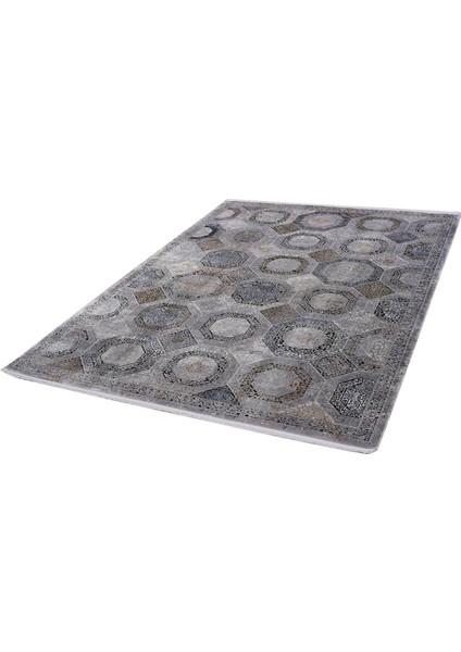 Cornelia Bambu 17753A Gri / Krem 300X400 Halı ~ 12 M2