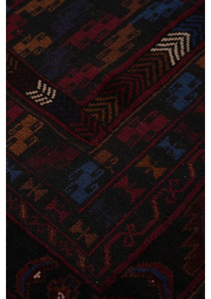 Afgan Berceste El Dokuma Kırmızı Kilim 131X191 ~ 2.5 M2