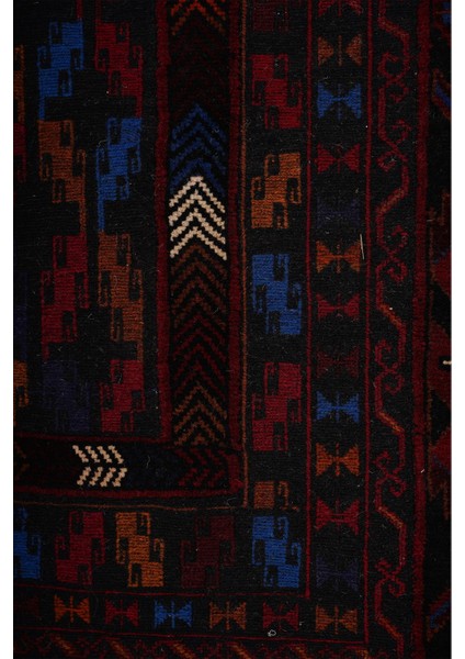 Afgan Berceste El Dokuma Kırmızı Kilim 131X191 ~ 2.5 M2