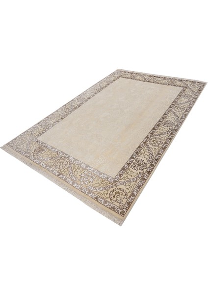 Kumkapı Ipekli 42004-5 201X292 Renkli El Dokuma Halı ~ 5.87 M2