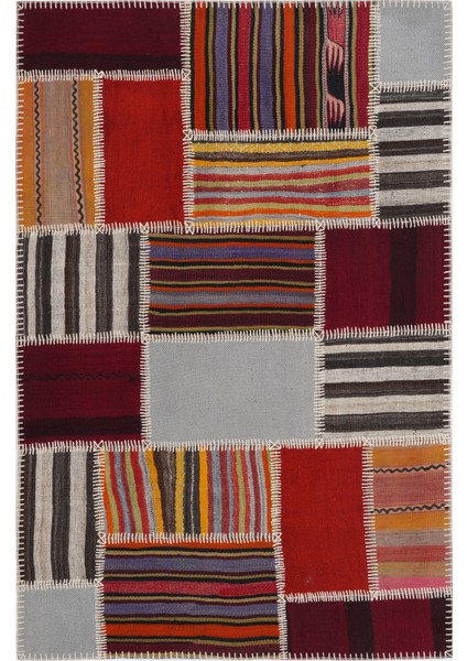 Kilim Patchwork Renkli 120X180 ~ 2.16 M2