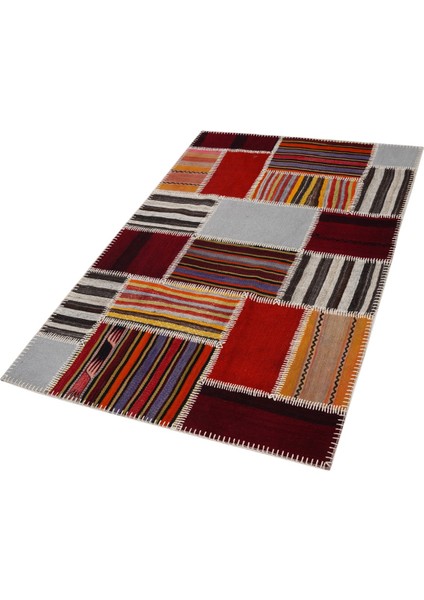 Kilim Patchwork Renkli 120X180 ~ 2.16 M2