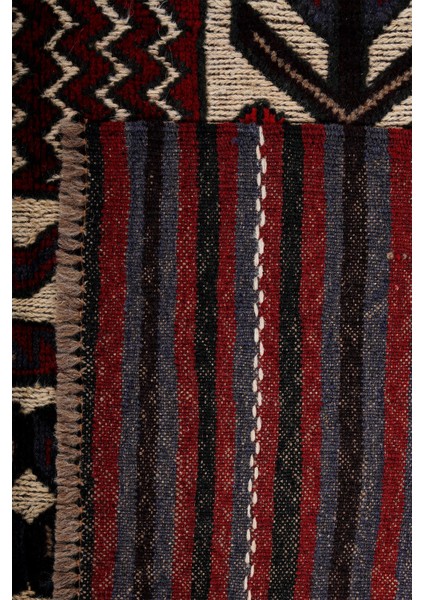 Afgan Berceste 1800013 120X188 Kırmızı El Dokuma Kilim ~ 2.26 M2