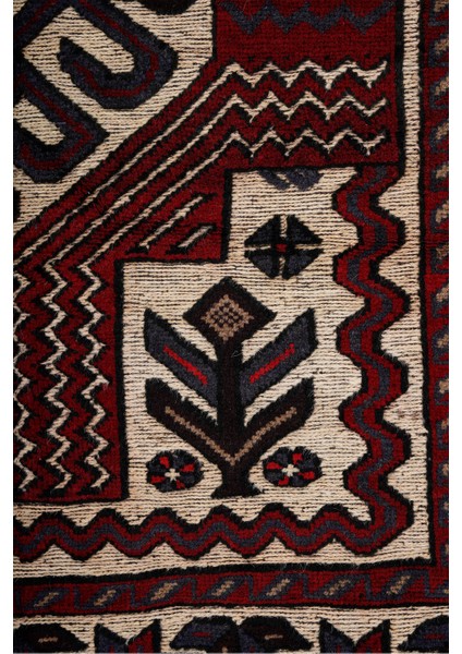 Afgan Berceste 1800013 120X188 Kırmızı El Dokuma Kilim ~ 2.26 M2