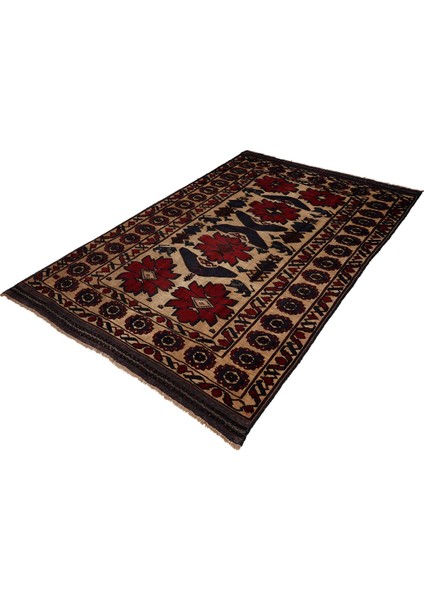 Afgan Berceste 1800016 186X286 Kırmızı El Dokuma Kilim ~ 5.32 M2