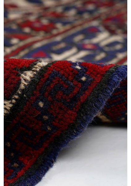 Afgan Berceste 180007 125X174 Kırmızı El Dokuma Kilim ~ 2.18 M2