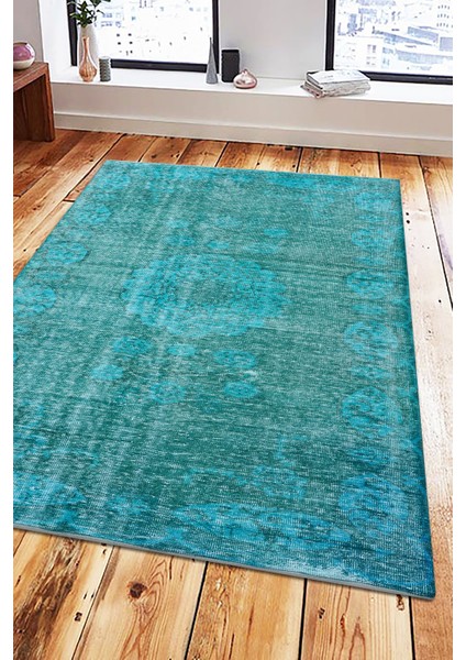 Vintage 4200511 Mavi 171X296 El Dokuma Halı ~ 5.06 M2