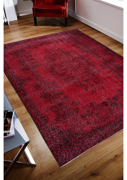 Vintage 54227 Kırmızı Halı 166X278 ~ 4.61 M2