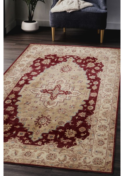 Ocean Uşak 176X241 Renkli El Dokuma Halı ~ 4.24 M2