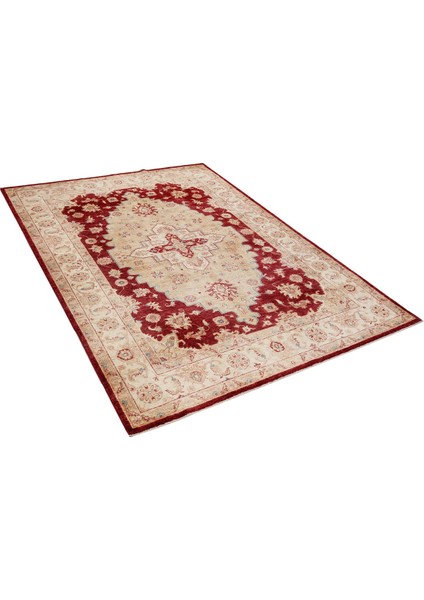 Ocean Uşak 176X241 Renkli El Dokuma Halı ~ 4.24 M2