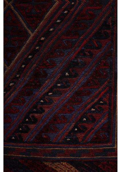 Afgan Berceste 18055 118X139 Kırmızı El Dokuma Kilim ~ 1.64 M2