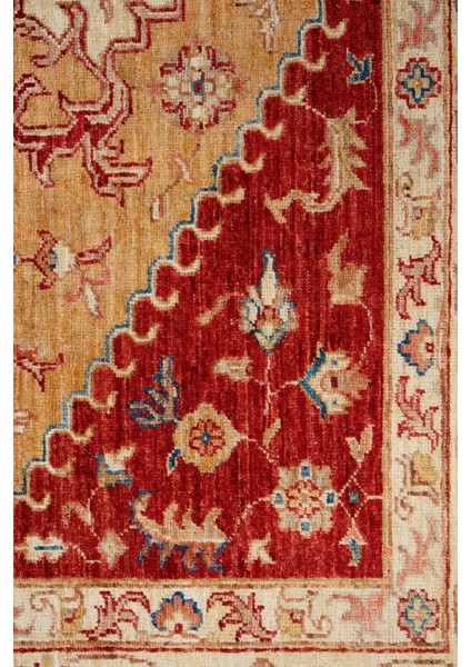 Ocean Uşak 191X240 Renkli El Dokuma Halı ~ 4.58 M2