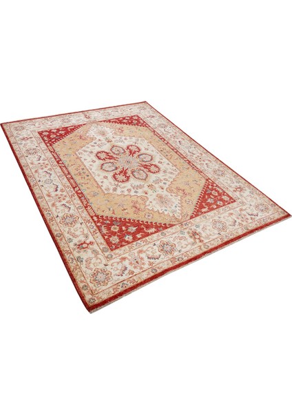 Ocean Uşak 191X240 Renkli El Dokuma Halı ~ 4.58 M2