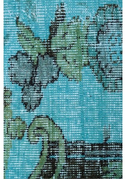 Vintage 54205 Turkuaz Halı 174X263 ~ 4.58 M2 fırsatları