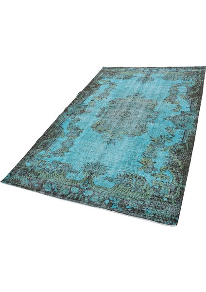 Vintage 54205 Turkuaz Halı 174X263 ~ 4.58 M2 indirimleri