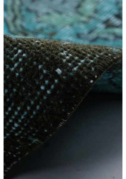 Vintage 54205 Turkuaz Halı 174X263 ~ 4.58 M2