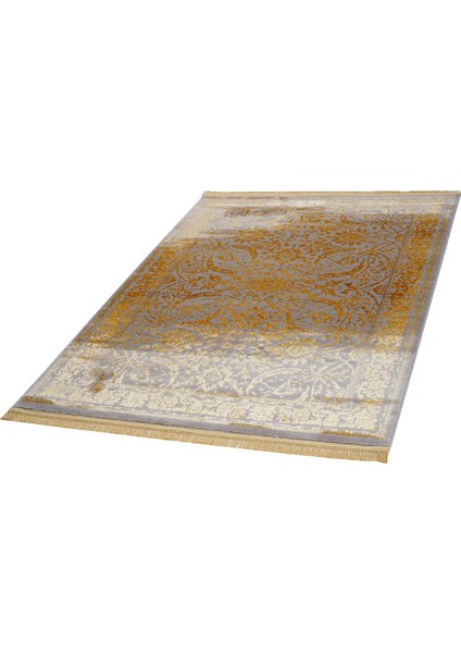 Manyas 194AA Gri / Gold 160X230 Halı indirimleri