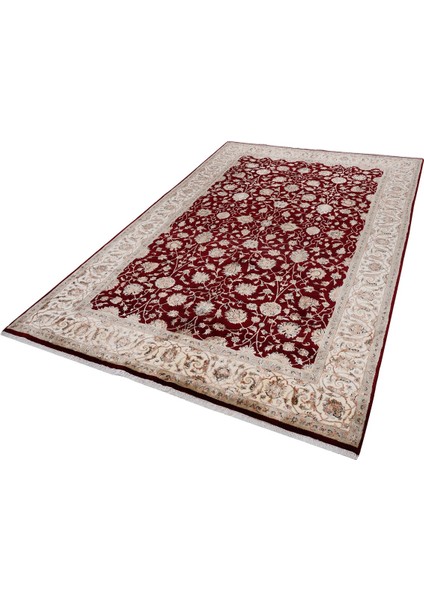 Kumkapı 17300K 195X293 Kırmızı El Dokuma Halı ~ 5.71 M2