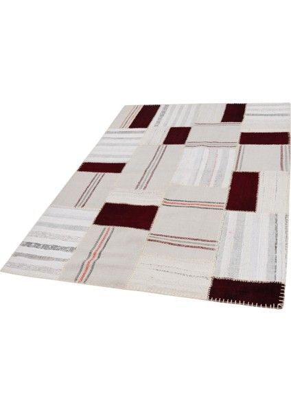 Kilim Patchwork Krem 150X200 ~ 3 M2