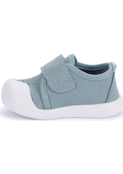 Anka Kız / Erkek Çocuk Mavi Ilk Adım Bebe Patik Panduf Unisex Günlük Spor Ayakkabı 950.E19K.224