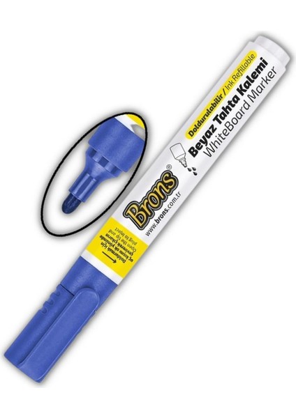 Yazı Tahta Kalemi Doldurulabilir Silinebilir 1 Adet Brons Tahta Kalemi 1 Adet