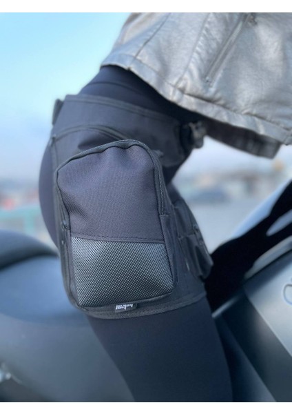 Yazısız Motosiklet Bacak Bel Çantası modelleri