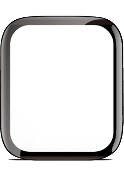 Apple Watch Seri 7 Ekran Koruyucu 41MM Uyumlu 3D Kavisli Nano Cam