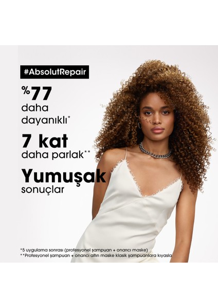 L'oreal Professionnel Serie Expert Absolut Repair Yıpranmış Saçlar için Onarıcı Şampuan 750 ml