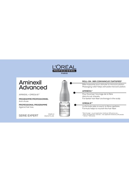 L'oreal Professionnel Serie Expert Aminexil Advanced Etkili Serum 10x6 ml