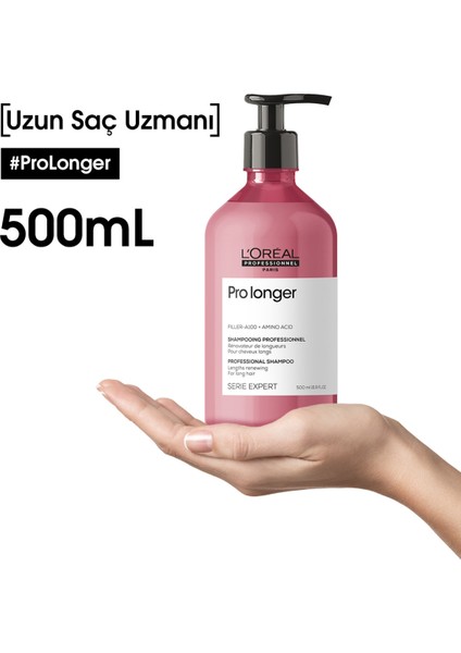 L'oreal Professionnel Serie Expert Pro Longer Saç Boylarının Görünümünü Yenileyici Şampuan 500 ml