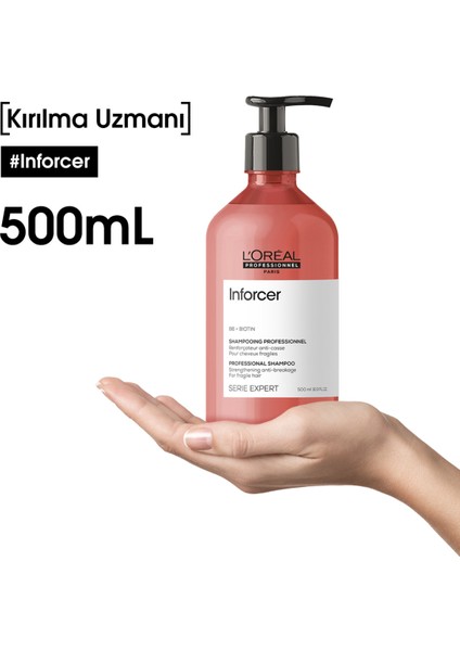 Serie Expert Inforcer Kırılma Karşıtı Güçlendirici Şampuan 500 ml