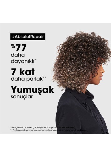 L'oreal Professionnel Serie Expert Absolut Repair Yıpranmış Saçlar için Onarıcı Şampuan 500 ml