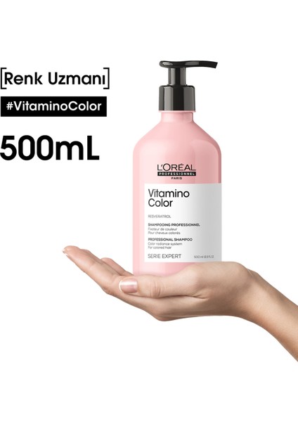 L'oreal Professionnel Serie Expert Vitamino Color Renk Koruyucu Şampuan 500 ml